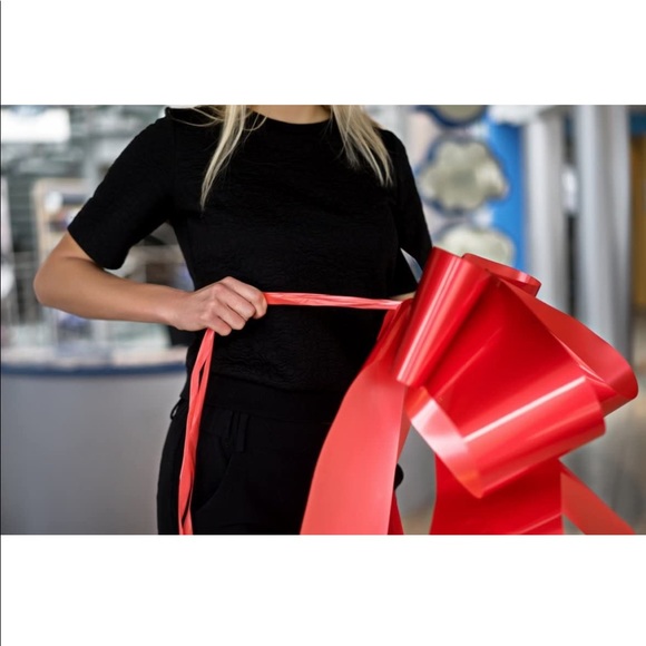 23 Inch Huge Red Bow - Picture 7 of 8